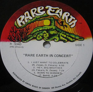 Rare Earth - Rare Earth In Concert