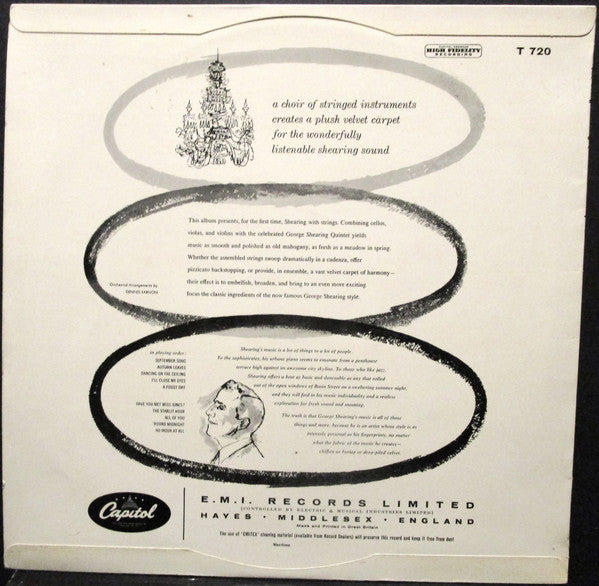 George Shearing Quintet, The - Velvet Carpet - 1956