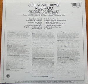John Williams (7) - Rodrigo Concierto De Aranjuez, Fantasía Para Un Gentilhombre