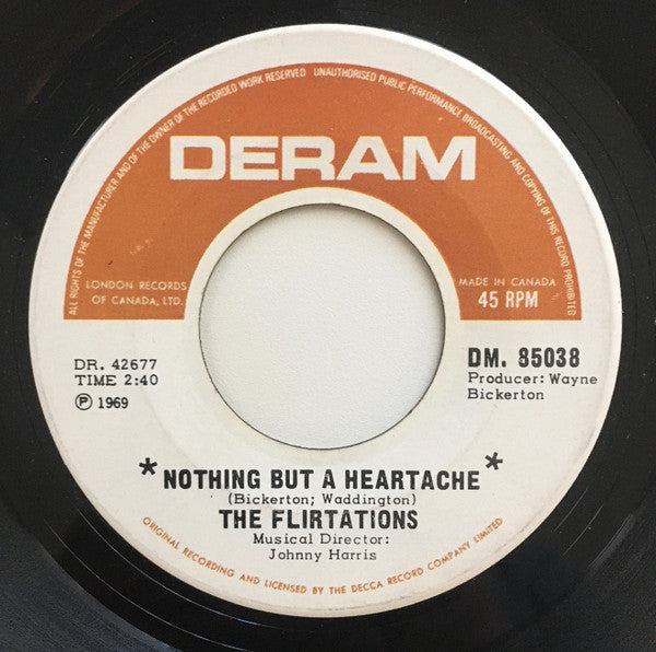 The Flirtations - Nothing But A Heartache