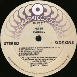 Peter Gabriel - Peter Gabriel -
