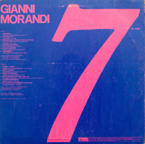 Gianni Morandi - Gianni 7 - 1970
