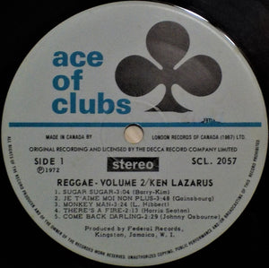 Ken Lazarus - Reggae Volume 2