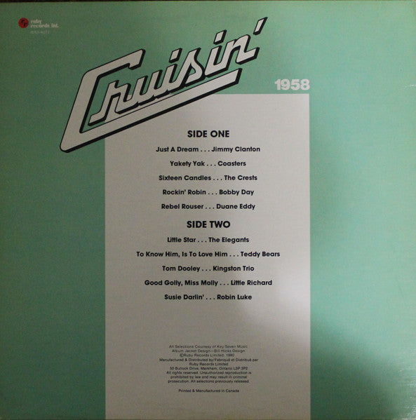 Various - Cruisin' 1958