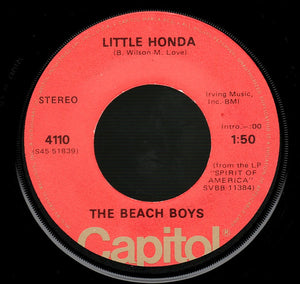 Beach Boys, The - Barbara Ann / Little Honda - 1975