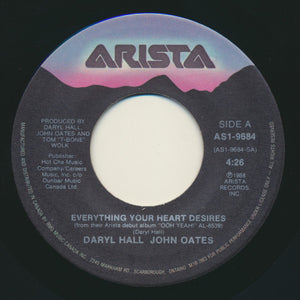 Daryl Hall & John Oates - Everything Your Heart Desires