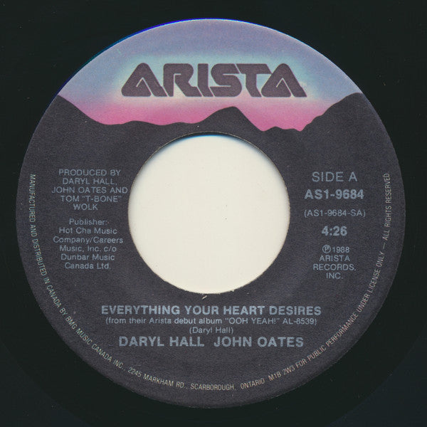 Daryl Hall & John Oates - Everything Your Heart Desires