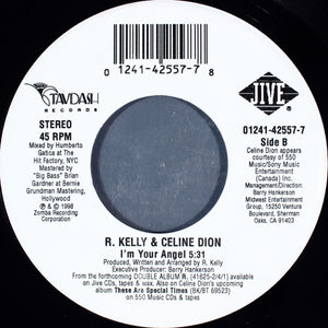 R. Kelly & Céline Dion - I'm Your Angel - 1998