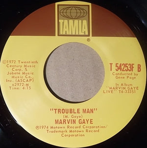 Marvin Gaye - Distant Lover (Edited Version) / Trouble Man - 1974
