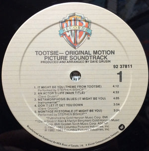 Various - Tootsie - Original Motion Picture Soundtrack - 1982