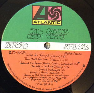 Phil Collins - Face Value - 1981