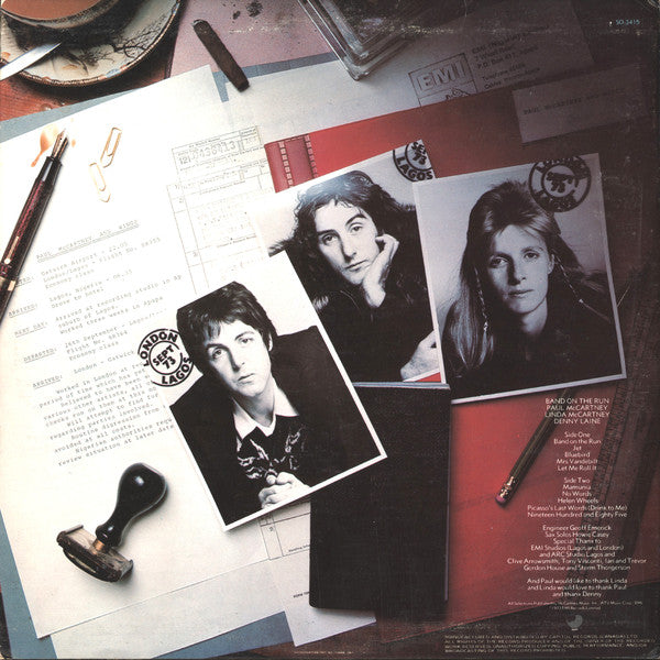 Wings - Band On The Run - 1973