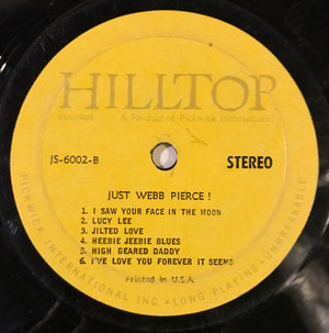 Webb Pierce - Just Webb Pierce