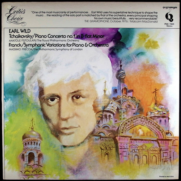 Earl Wild, Pyotr Ilyich Tchaikovsky / César Franck - Piano Concerto No. 1 In B-Flat Minor / Symphonic Variations - 1976