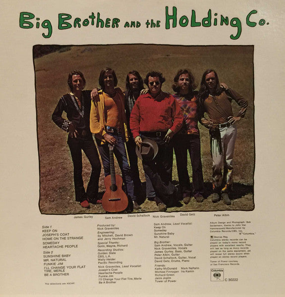 Big Brother & The Holding Company - Be A Brother - 1970