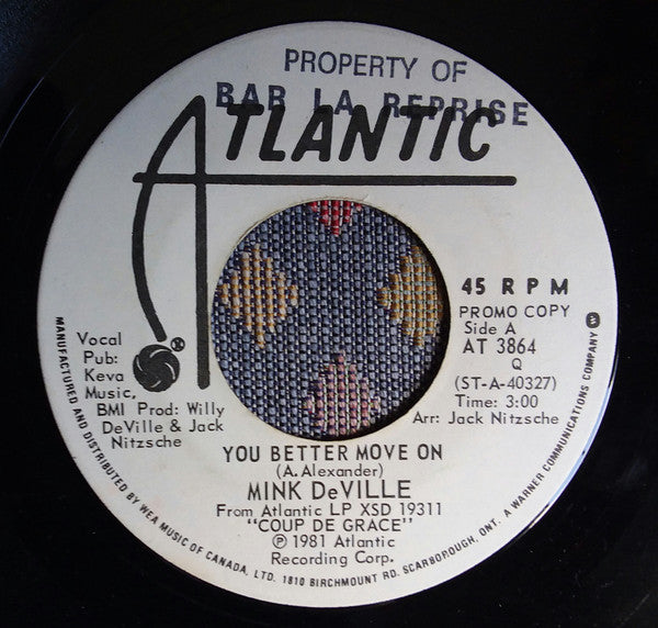 Mink DeVille - You Better Move On
