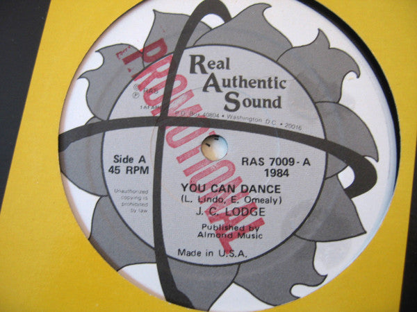 JC Lodge - You Can Dance / You Can't Hurry Love