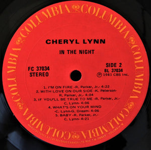 Cheryl Lynn - In The Night - 1981
