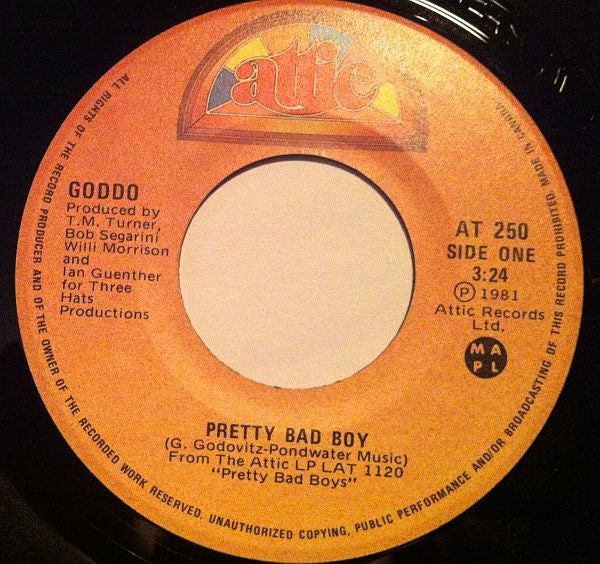 Goddo - Pretty Bad Boy / Vampire Eyes - 1981