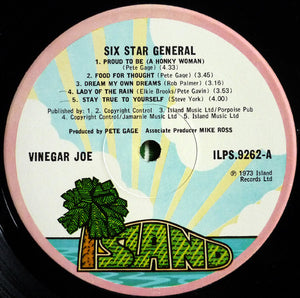 Vinegar Joe - Six Star General