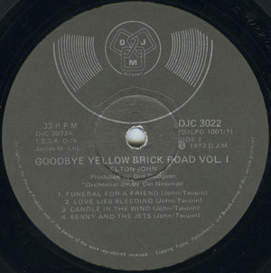 Elton John - Goodbye Yellow Brick Road Vol. 1 - 1973
