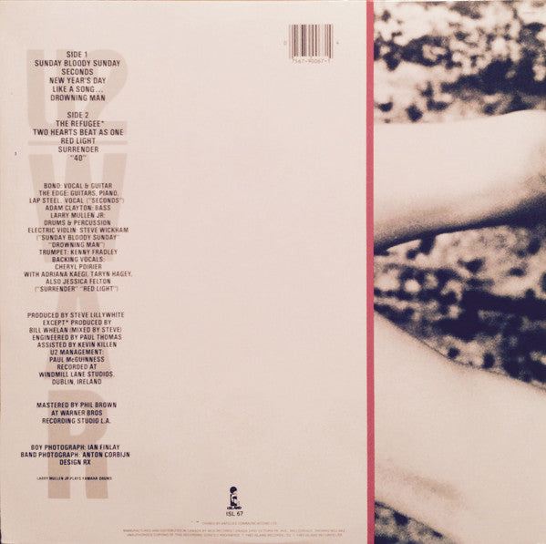 U2 - War - 1987