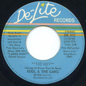 Kool & The Gang - Too Hot / Tonight's The Night - 1979