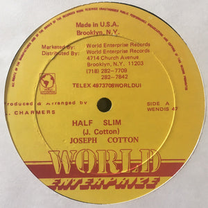 Joseph Cotton - Half Slim / Slim Cut