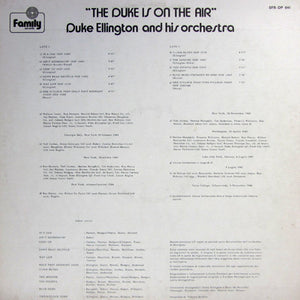 Duke Ellington And His Orchestra - The Duke Is On The Air