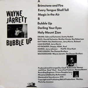 Wayne Jarrett - Bubble Up - 1998