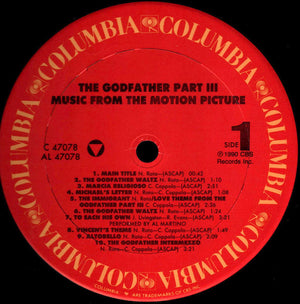 Carmine Coppola - The Godfather Part III (Music From The Original Motion Picture Soundtrack)