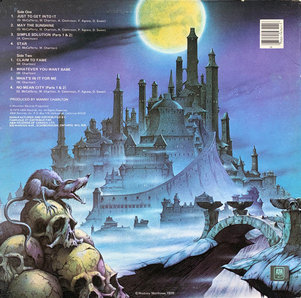 Nazareth - No Mean City - 1979