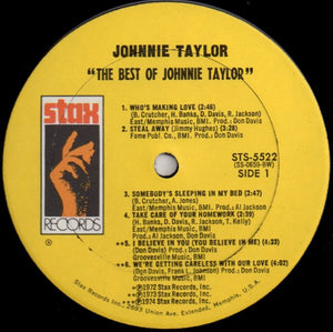 Johnnie Taylor - The Best Of Johnnie Taylor - 1974
