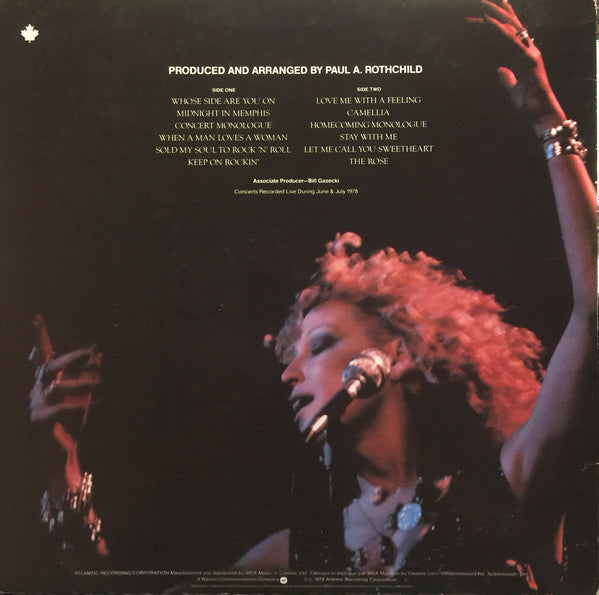 Bette Midler - The Rose - The Original Soundtrack Recording - 1979