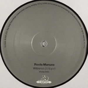 Roots Manuva - Witness (1 Hope)