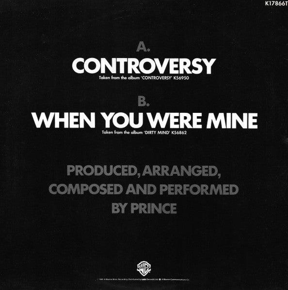 Prince - Controversy