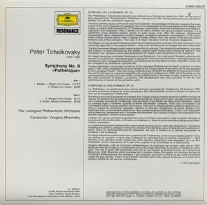Pyotr Ilyich Tchaikovsky, Leningrad Philharmonic Orchestra, Evgeny Mravinsky - Symphony No. 6 "Pathétique" - 1975