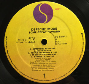 Depeche Mode - Some Great Reward