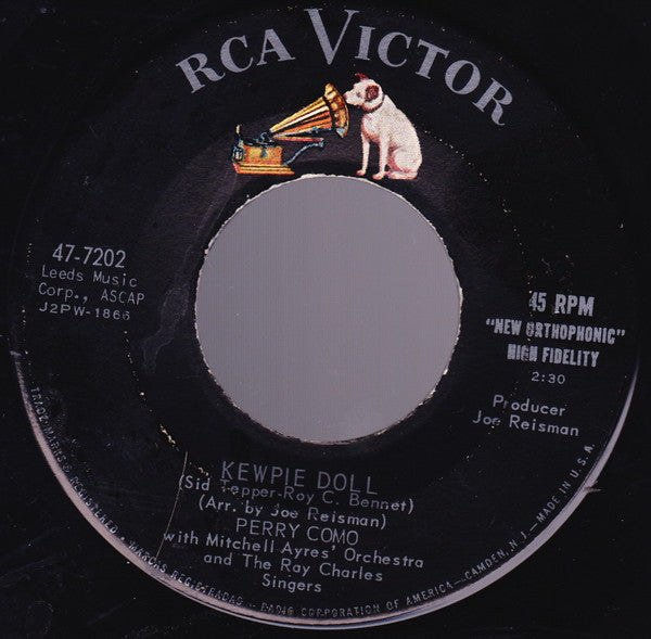 Perry Como - Kewpie Doll / Dance Only With Me - 1958