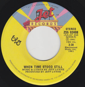Electric Light Orchestra - Hold On Tight / When Time Stood Still - 1981