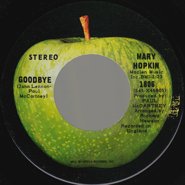 Mary Hopkin - Goodbye / Sparrow