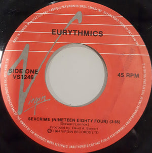 Eurythmics - Sexcrime (Nineteen Eighty Four)