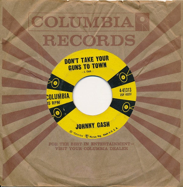 Johnny Cash - Don't Take Your Guns To Town