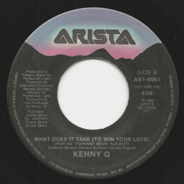 Kenny G - Songbird - 1987