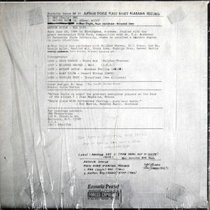 Arthur Doyle - Plays More Alabama Feeling 1993 1993 - Quarantunes