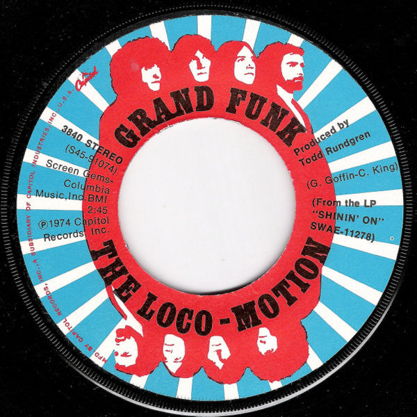 Grand Funk Railroad - The Loco-Motion - 1974