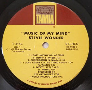 Stevie Wonder - Music Of My Mind - 1972