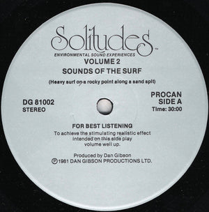 Dan Gibson - Solitudes - Environmental Sound Experiences Volume Two - 1981