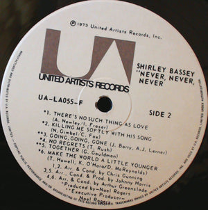 Shirley Bassey - Never Never Never - 1973