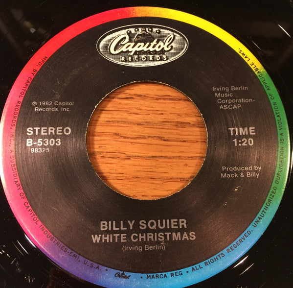 Billy Squier - Christmas Is The Time To Say I Love You / White Christmas
